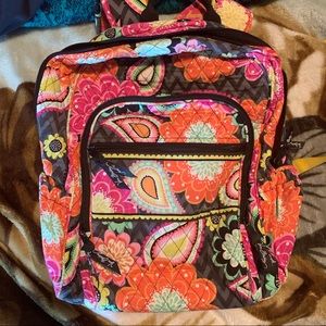 Vera Bradley school size back pack